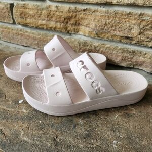 CROCS Light Pink Classic Sandals